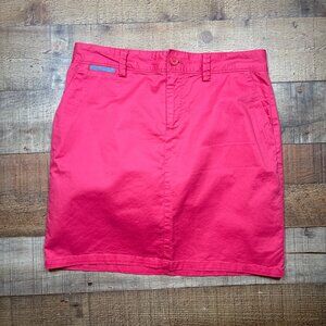 GAP Pink Cotton Skirt with Gray Trim size 4